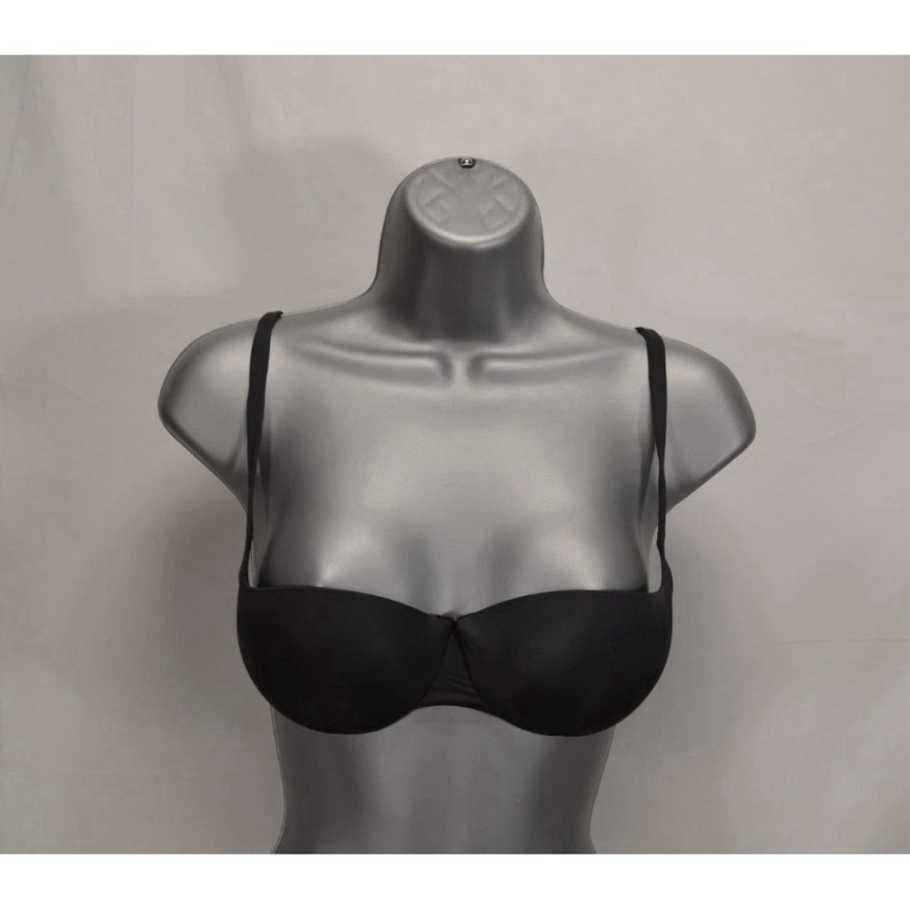 NWT Skims Black Ultimate Push Up Balconette Bra 36 DD Onyx - Picture 10 of 15